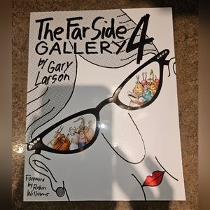 The FarSide Gallery 4 book dark humor comic book foreword by Robin Williams